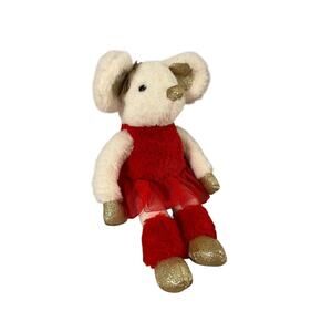 Dan Dee Christmas Valentine Mouse Plush Stuffed Animal Ballerina Red Sz: 17''